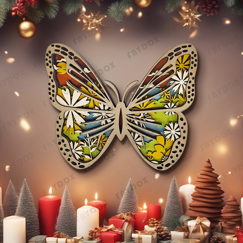 Butterfly Wall Art Decor, Hanging Wall Ornament Decoration